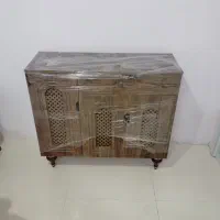 جاکفشی حصیری پایه پلاستیکی تمیز و نو مرتب|جاکفشی، کمد، دراور|مشهد, کشف|دیوار