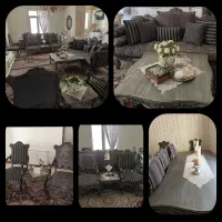 مبلمان و ناهار خوری کلاسیک|مبلمان خانگی و میز عسلی|پرند, فاز ۴|دیوار