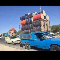225لیتری بشکه آهنی پلاستیکی|ظروف نگهدارنده، پلاستیکی، یک‌بارمصرف|شیراز, گچی|دیوار
