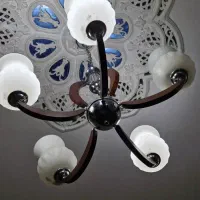 لوستر چوبی ۳ عدد