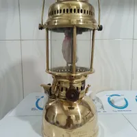 چراغ توری قدیمی برنجی سویدی
