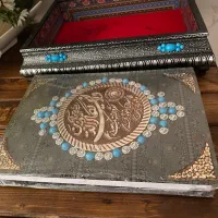 قرآن کریم نو و آکبند با قاب|کتاب و مجله مذهبی|تبریز, |دیوار