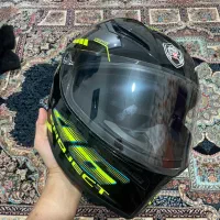 کلاه کاسکت QIKE طرح ajv فک ثابت|قطعات یدکی و لوازم جانبی|رشت, لاکان شهر|دیوار