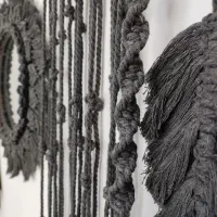 دیوارکوب مکرومه|صنایع دستی و سایر لوازم تزئینی|دهگلان, |دیوار