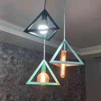 لوستر ۳ شعله اتاق خواب