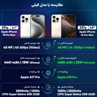 آیفون 16 پرو مکس 512 GB مدل ZAA|موبایل|تهران, دهقان|دیوار