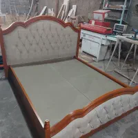 تختخواب دو نفره|تخت و سرویس خواب|کاشمر, |دیوار