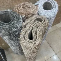 فرش شگی پرز بلند ۱/۵و۴و۶ متری طوسی نسکافه ای|فرش|تهران, بازار|دیوار