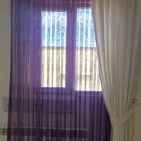 دو عدد پرده با والان