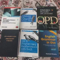 تعدای کتاب زبان و CD