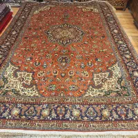 قالی ۶متری دستباف تبریز زمینه پیازی