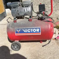 پمپ باد موتور برقی بی سر صدا ۵۰ لیتری