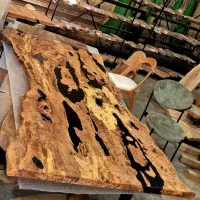 اسلب . میز ناهارخوری . تختخواب تمام چوب ه