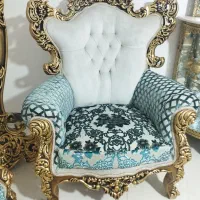 مبل سلطنتی شیک|مبلمان خانگی و میز عسلی|سرپل ذهاب, |دیوار