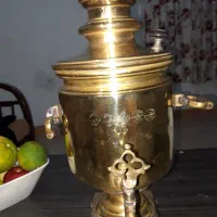 سماور روسی قدیمی زغالی|سماور، چایساز، قهوهساز|رشت, توشیبا|دیوار