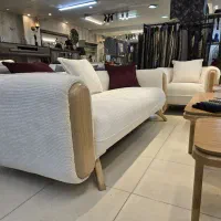 مبل ۶۶ متریال وارداتی با انواع پارچه ۲سال ضمانت