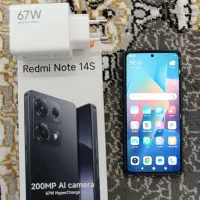 گوشی نوت 14sدر حد نو سالم و تمیز