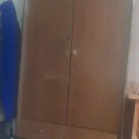 کمدتمام چوب قدیمی  وجادار