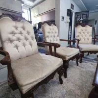 مبلمان 7 نفره چپندر چوپ به همراه میز ناهار خوری|مبلمان خانگی و میز عسلی|تهران, هفت چنار|دیوار
