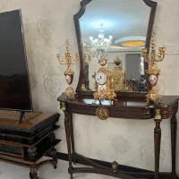 آینه میز کنسول قدیمی عتیقه انتیک برنزکوب|بوفه، ویترین، کنسول|تهران, افسریه جنوبی|دیوار