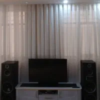 پرده حال پذیرایی سه تیکه پانچی نو