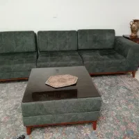 مبل نیم ست با میز جلو مبلی
