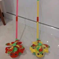 اسباب بازی چرخ عصایی طرح هواپیما