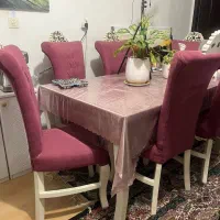 میز ناهار خوری شش نفره