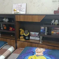 تخت خواب ، کمد لباس و کتابخانه میز تحریر|تخت و سرویس خواب|یزد, |دیوار