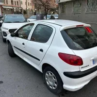 ۲۰۶ تیپ۲ سفید|خودرو سواری و وانت|تهران, باشگاه نفت|دیوار