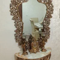 آینه وکنسول طرح برنز