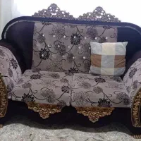 مبل 7نفره نیمه سلطنتی و میز ناهارخوری 4نفره|میز و صندلی غذاخوری|اهواز, پردیس دو|دیوار