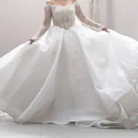 لباس عروسی دانتل فرانسه