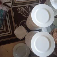 بشقاب غذا خوری تعداد۱۷۰عدد