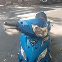 تی وی اس راکز۱۲۵ رنگ ِآبی  مدل۹۱ سالم مدارک کامل