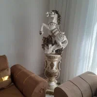 مجسمه اسب|مجسمه، تندیس، ماکت|تربتحیدریه, حاجی یار|دیوار