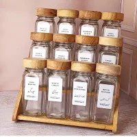 ست جا ادویه ۱۸ پارچه و ۱۲ پارچه مکارتی(قابل شستشو)