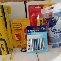 باتری. لامپ. چسب. کابل