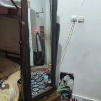آینه چوبی قدی