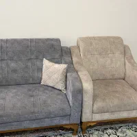 مبل هفت نفره روکش پارچه ای به همراه میز عسلی|مبلمان خانگی و میز عسلی|تهران, تهرانسر مرکزی|دیوار