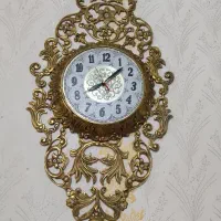 ساعت برنزتمیزسنگین سالم هس