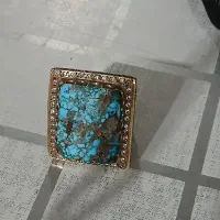 انگشتر فیروزه اصل دست ساز|جواهرات|سربیشه, |دیوار