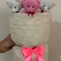 تدی باکسی. دسته گل|گل مصنوعی|ارومیه, |دیوار