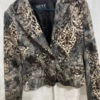 تک کت رنگ قهوه ای کرمی