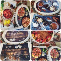 پادری آشپزخانه بیضی مستطیل دایره خالو