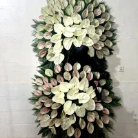 کد777 دسته گل تاجگل ترحیم(پرداخت محل+ارسال رایگان|گل و گیاه طبیعی|تهران, جنتآباد مرکزی|دیوار