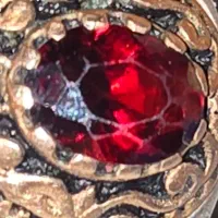 انگشتر نقره، یاقوت