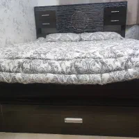 آینه دراور و تخت دو نفره|تخت و سرویس خواب|مشهد, آزادشهر|دیوار