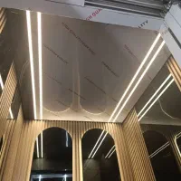 نصاب لاین نوری . برقکار. نصب لوستر برق کار .لاینر