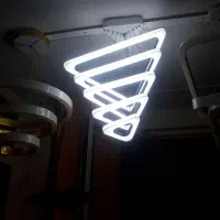 لوستر مدل مثلث|لوستر و چراغ آویز|کرج, گوهردشت|دیوار